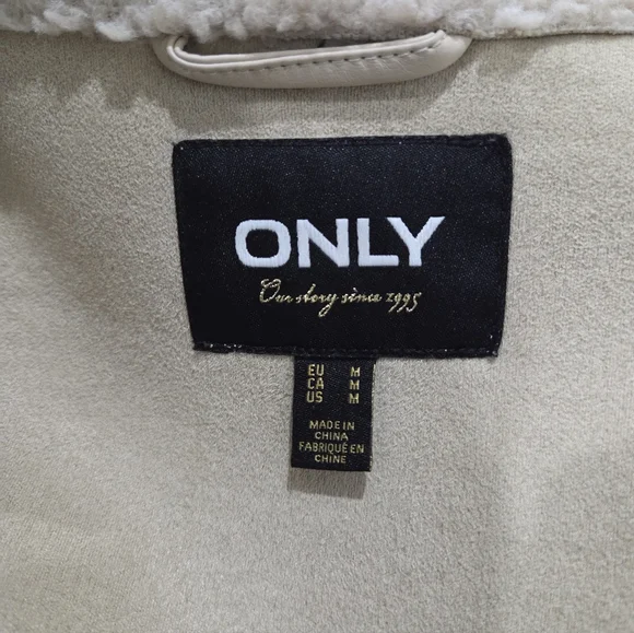 Only Cream Teddy Jacket - Picture 14 of 15